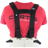 00s L.G.B. parachute pt leather supender