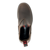 Redback Great Barrier Boots, Puma Brown Aquapel top view