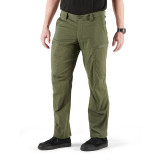 5.11 Tactical Apex Pant, tdu green front side view