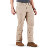 5.11 Tactical Apex Pant, khaki front side view