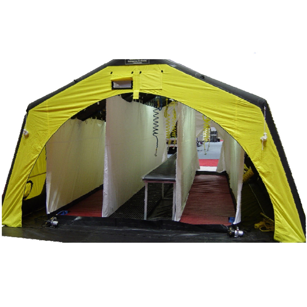 ZUMRO Shelters Model 311-L3 Three-Lane Decon System | Curtis