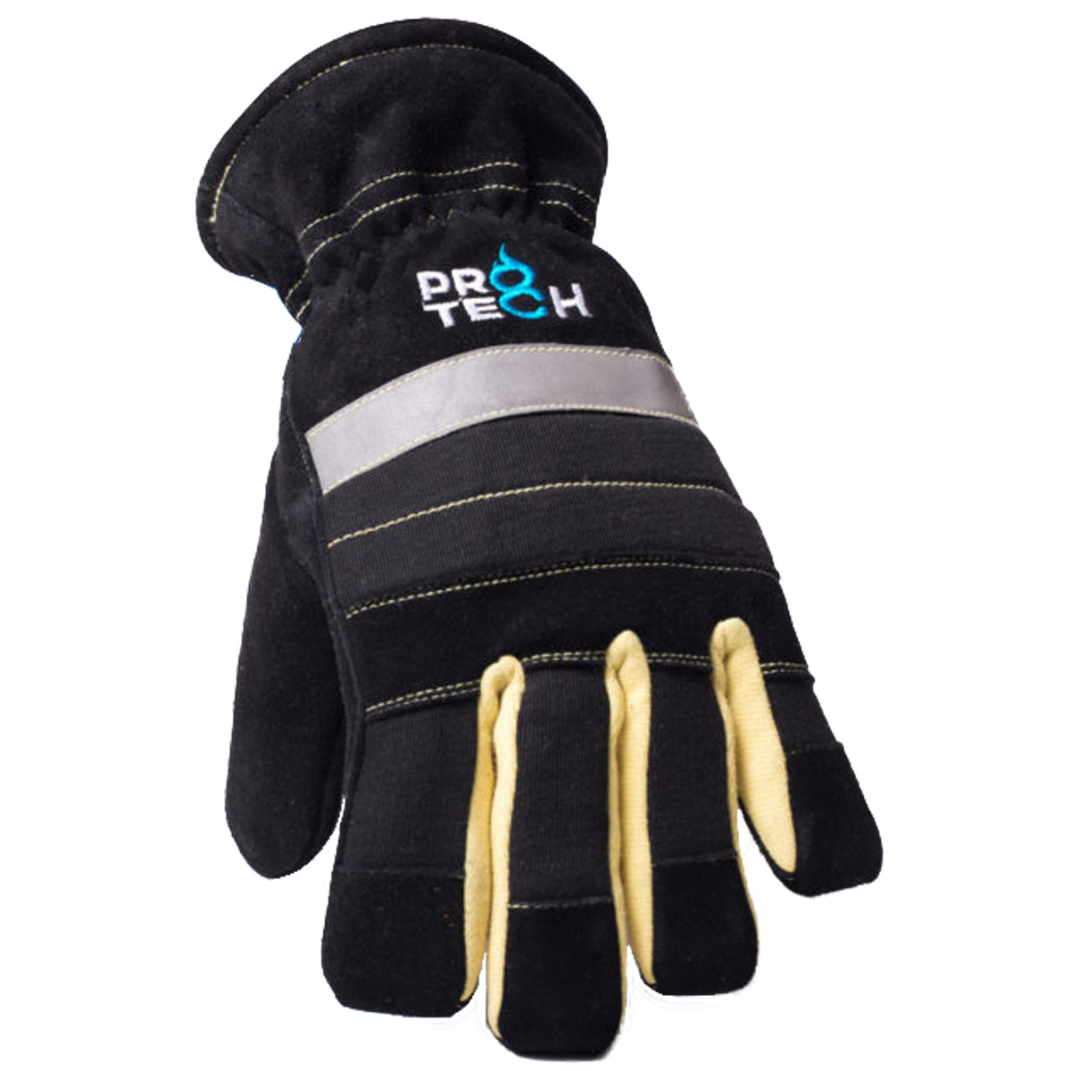 ProTech 8 TPR Gold Structural Firefighting Gloves Curtis