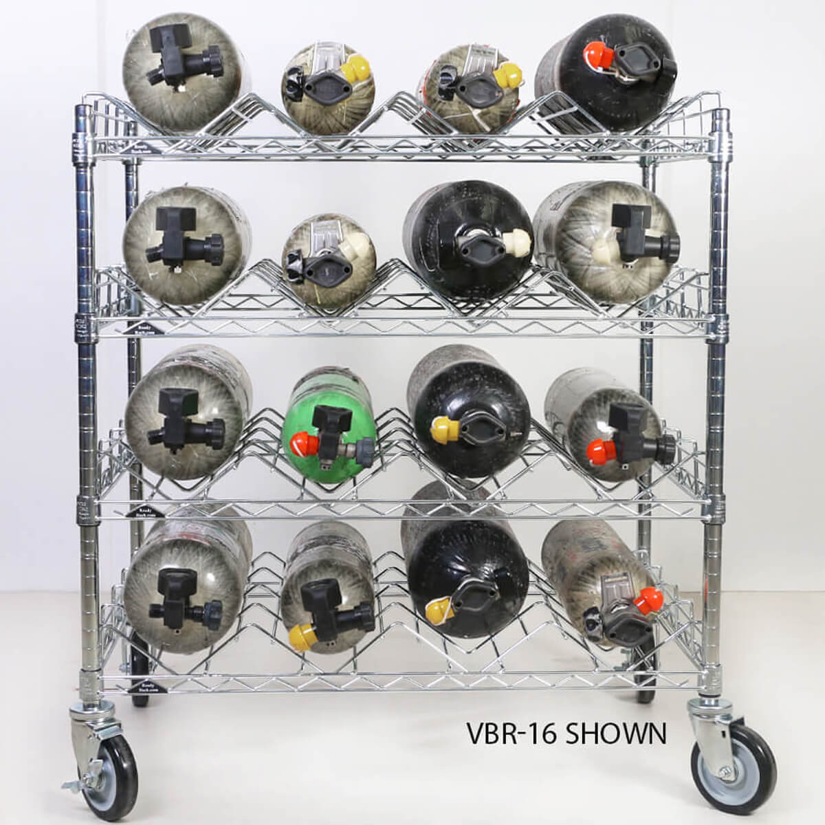 Groves Ready Rack SCBA Mobile Bottle Cart | Curtis