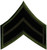 Hero's Pride 3" Black/Olive Drab, Wide Corporal Chevrons