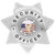 Hero's Pride 3 X 3" Nickel Plated, Security Officer 7-Point Star Badge