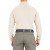 First Tactical Mens Long Sleeve Performance Polo Silver Tan Back