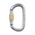 CMC ProSteel Carabiners Screw-Lock Oval Gray/Bronze