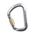 CMC ProSteel Carabiners Screw-Lock D Gray/Bronze