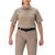 Blauer Women's FlexRS Short Sleeve ArmorSkin Base Shirt Silver Tan