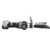 Hurst Black StrongArm, Facing Right, Open Alternative Tip, Handle Up