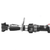Hurst Black StrongArm, Facing Left, Handle Up, Closed Tip
