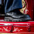 Redback steel toe work boots for fire fighters