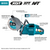 Makita 40V max XGT Brushless Cordless 9 in. Power Cutter Kit 2