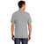 Port & Company Short Sleeve 50/50 Cotton/Polyester T-Shirt with Pocket Heather Gray 3