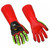 Ringers PVC-Coated Short Gauntlet-Style Impact Gloves R-074 1