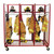Ready Rack S.O.S. 3 Section Unit - PPE Gear Storage with (6) Helmet Shelves