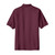 Port Authority Silk Touch Polo with Pocket Burgundy 5