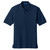 Port Authority Silk Touch Polo, Navy Blue, Front