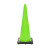 Hi-Way Safety 36 in. 10 lb. Lime Traffic Cone, Black Base