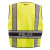 OccuNomix DOR Deluxe Safety Plain Vest, Police Back