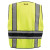 OccuNomix DOR Deluxe Safety Plain Vest, Back