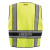 OccuNomix DOR Deluxe Safety Plain Vest, Sheriff Back