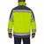 Blauer B.DRY XP Colorblock Emergency Response Jacket, Navy Hi Viz Yellow, Worn, Back