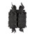 5.11 Tactical Flex Double Pistol Mag Multi Pouch Black, Front