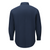 Workrite 4.5 oz. Nomex IIIA Long Sleeve Western Firefighter Shirt, Navy Blue, Back