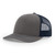 Richardson Lifestyle Mid-Pro Trucker Cap, Charcoal/Navy