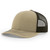 Richardson Lifestyle Mid-Pro Trucker Cap, Khaki/Coffee