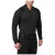 5.11 Tactical V.XI Sigurd Long Sleeve Shirt, Black, Facing Front Right Angle