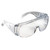 Radians Chief OTG Safety Eyewear, Clear Frame / Clear Lens