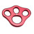 CMC Micro Black Anchor Plate Front (Pictured in red, actual product is black)