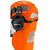 Husqvarna Technical Forest Chainsaw Helmet, Shown with Safety Accessories (Accessories not included)