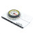 Brunton TruArc 5 Baseplate Compass, Top Angle View