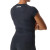 DFND Women's Black Hybrid Ax/Rx Compression Shirt, Back, Facing Back Right Angle, Shown with Arms Crossed in Front