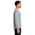 Port & Company Long Sleeve Performance Tee, Silver, Facing Right