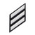 Hero's Pride Service Stripes Continuous Felt, White on Navy