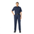 Workrite Navy 7.5 oz. Twill Nomex Blend Women's Classic Firefighter Pant, Worn with Short Sleeves