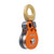 CMC 1.5 in. Single ProSwivel Pulley, Back Angle View