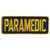 Hero's Pride Paramedic Back Patch, Medium Gold / Navy