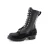 JK Boots Fire Inlander 10 in. Logger Work Boot with Vibram Red X Fire-Rated Sole, Black, Facing Left