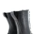 JK Boots Fire Inlander 10 in. Logger Work Boot with Vibram Red X Fire-Rated Sole, Black, Close-up of Ankles