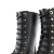 JK Boots Fire Inlander 10 in. Logger Work Boot with Vibram Red X Fire-Rated Sole, Black, Close-up of Laces