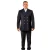 Anchor Uniform Polyester Double Breasted Coat with Bottom Flaps