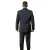 Anchor Uniform Polyester Double Breasted Coat with Bottom Flaps, Back