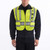 Blauer Zip-front Breakaway Safety Vest - Fire Logo