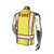 207 ZIP-N-RIP Breakaway Vest, "FIRE", Back