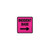 Dicke 36 in. Reflective Pink Square Sign with Velcro: Incident Base